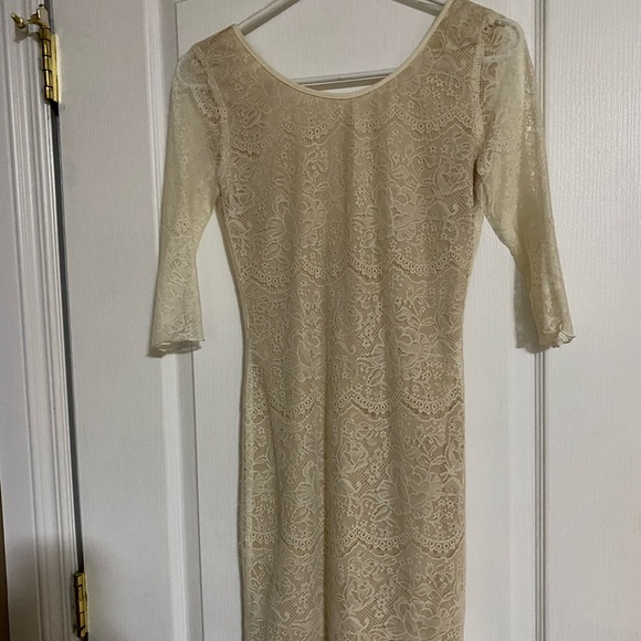 Off White Dress